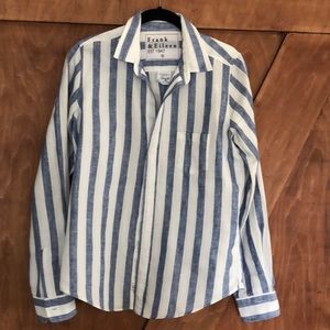 Frank & Eileen Barry linen button down